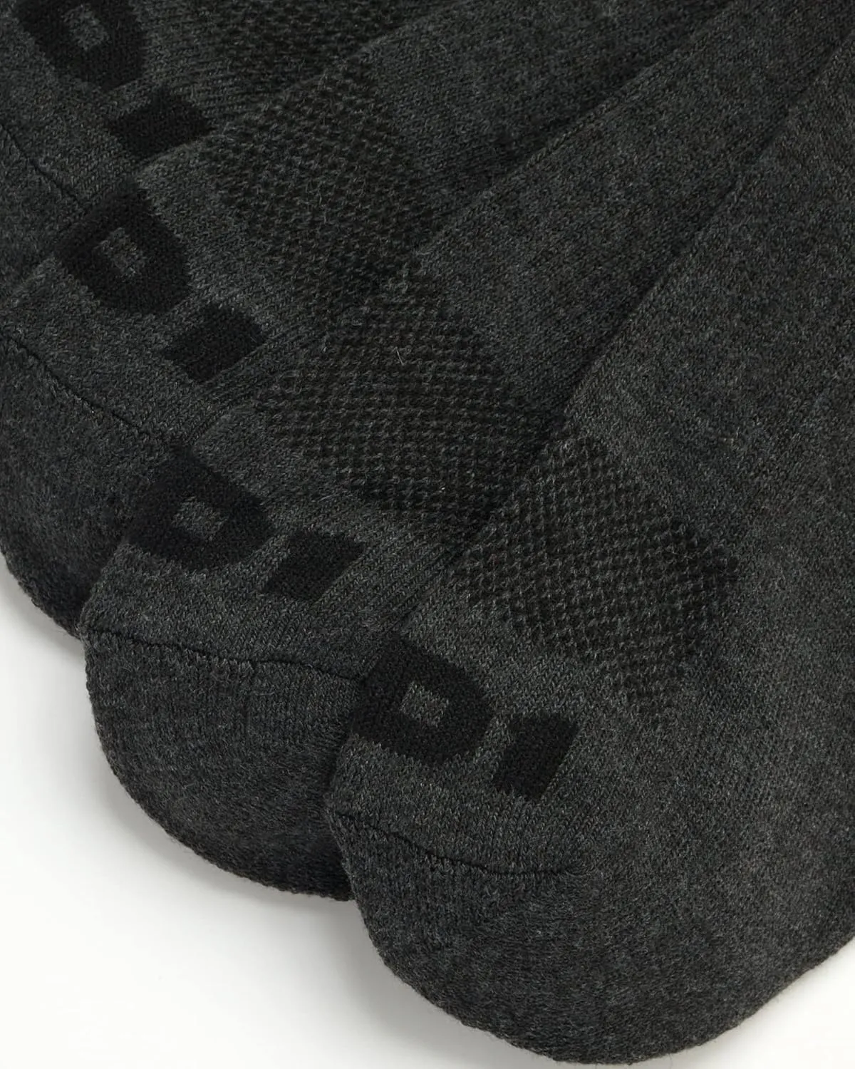 AND1 Mens Quarter Socks - 12 Pack Moisture Wicking Breathable Cushioned Athletic Performance Ankle Socks for Men (6-12.5)