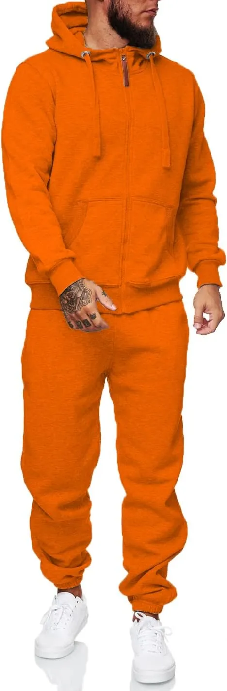 HHGKED Sweat suits men Tracksuits 2 Piece sets Athletic Jogging suits Casual Outfits for men
