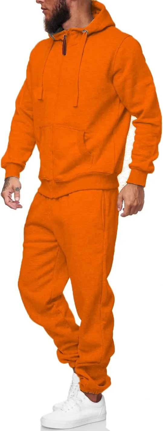 HHGKED Sweat suits men Tracksuits 2 Piece sets Athletic Jogging suits Casual Outfits for men